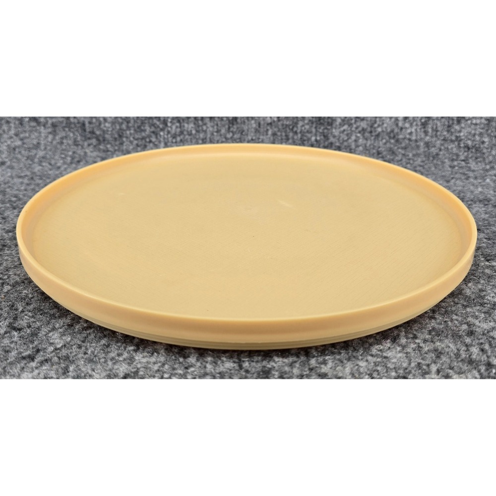 Rubbermaid Lazy Susan Turntable 10.5" Almond Vintage 80s Plastic Spice Rack 2509